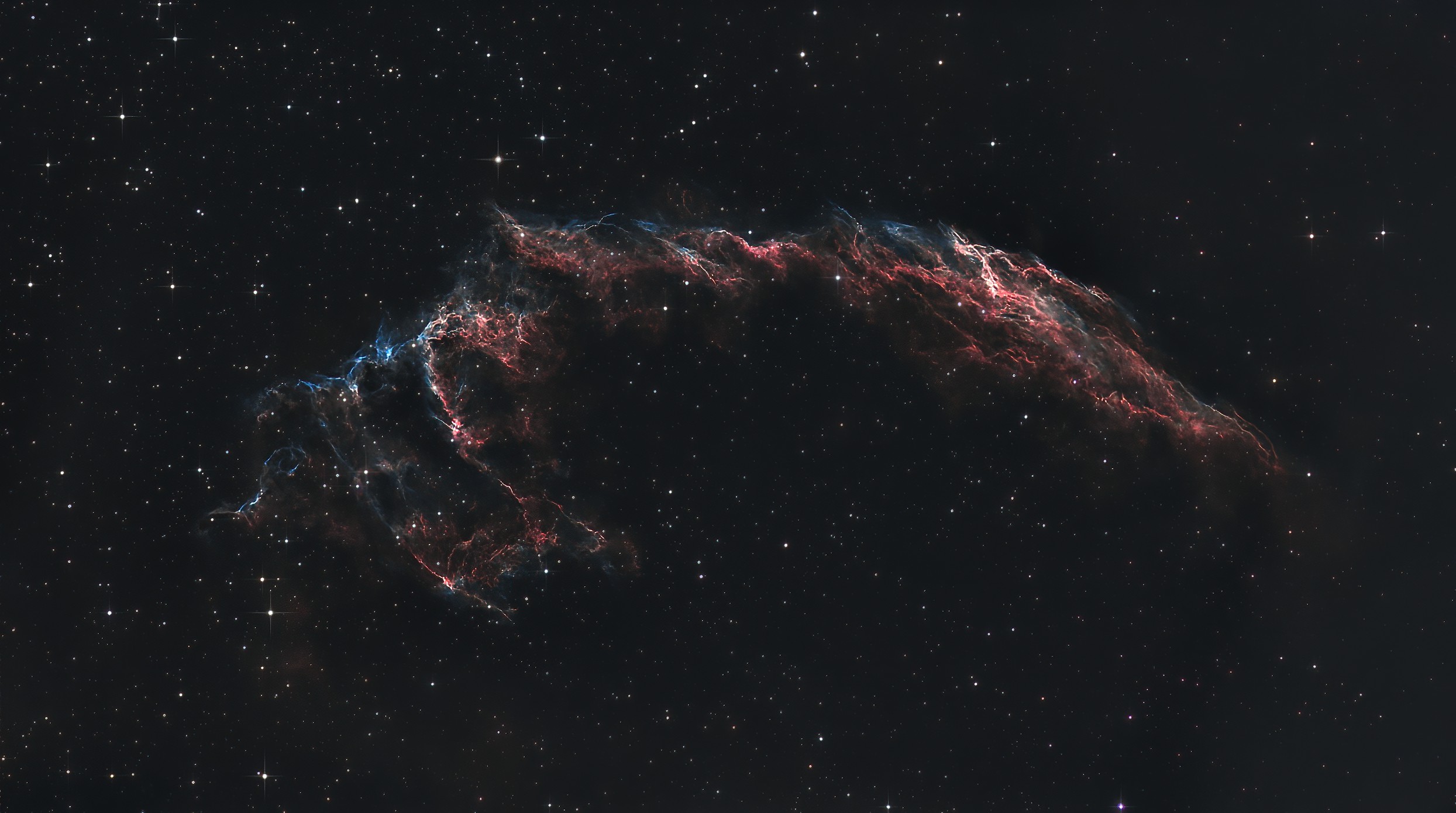 NGC 6992 ጠ Suppression bruit vert